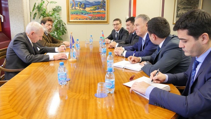 Azerbaijani Deputy PM meets with ICRC president, IOM director general